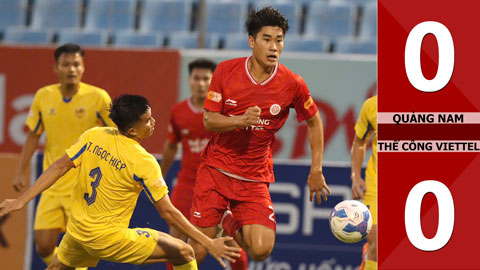 VIDEO bàn thắng Quảng Nam vs Thể Công Viettel: 0-0 (Vòng 6 V.League 2024/25)