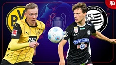 Nhận định bóng đá Dortmund vs Sturm Graz, 03h00 ngày 6/11: Thắng trên sân nhà