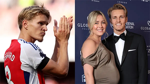 Odegaard bí mật tổ chức lễ cưới