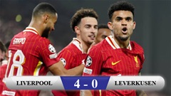 Kết quả Liverpool 4-0 Leverkusen: Bùng nổ hiệp 2, Liverpool hạ gục nhà vô địch Bundesliga