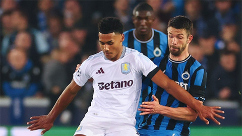 Kết quả Champions League đêm qua: Aston Villa ngã ngựa