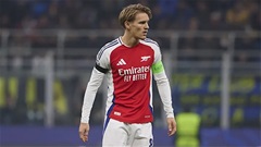 Odegaard tài thánh cũng chẳng thể cứu Arsenal