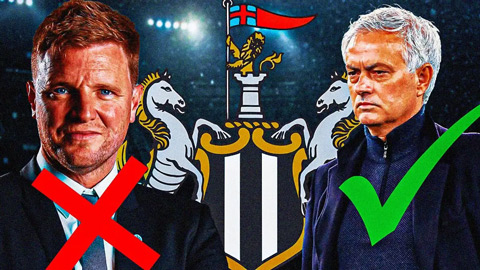 Mourinho có thể dẫn dắt Newcastle thay Eddie Howe