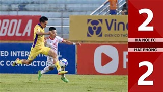 VIDEO bàn thắng Hà Nội FC vs Hải Phòng: 2-2