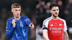 Palmer và Rice quan trọng thế nào với đại chiến Chelsea vs Arsenal?