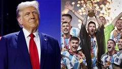 Tổng thống Donald Trump có thể trao cúp vô địch World Cup 2026 