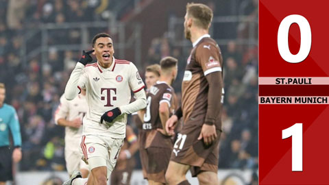 VIDEO bàn thắng St. Pauli vs. Bayern Munich: 0-1