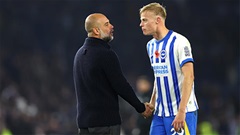 Guardiola 'dạy bảo' một cầu thủ Brighton ngay sau trận