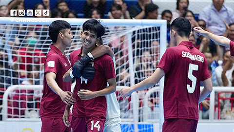 Đại thắng trước bại tướng của Việt Nam,  ĐT futsal Thái Lan giành phần thưởng an ủi