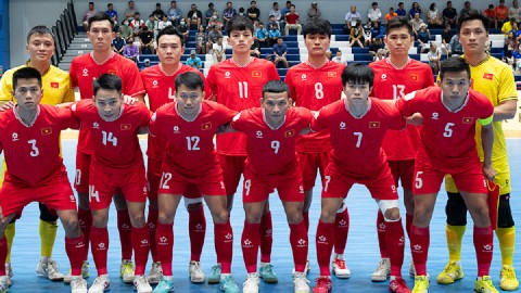 ĐT futsal Việt Nam đạt thứ hạng cao nhất trong lịch sử