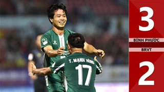 VIDEO bàn thắng Bình Phước vs Bà Rịa Vũng Tàu: 3-2 (Vòng 4 hạng Nhất QG 2024/25)