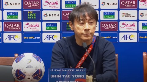 HLV Shin Tae Yong: 'Indonesia đã thua toàn diện trước Nhật Bản'