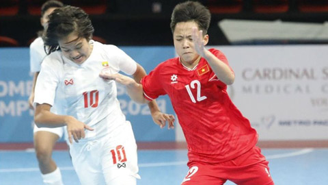 Kết quả futsal nữ Việt Nam 5-2 futsal nữ Myanmar: Khởi đầu thuận lợi bằng những ‘siêu phẩm’