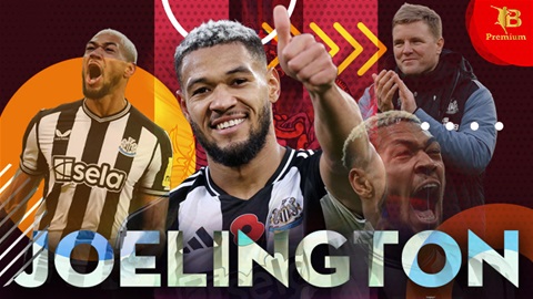 Joelinton: 'Quái thú' đa nhiệm dị thường của Newcastle