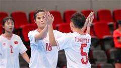 Đại thắng Indonesia, ĐT futsal nữ Việt Nam rộng cửa vào chung kết