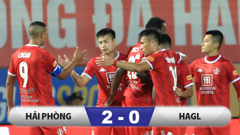 Kết quả Hải Phòng 2-0 HAGL: Chiến thắng đầu tiên tại V.League