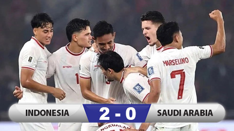 Indonesia thắng trận đầu tiên, sống dậy cơ hội dự World Cup