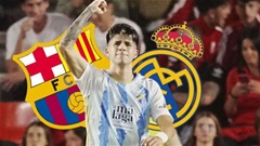 Barca và Real Madrid 'đá El Clasico' vì Antonito