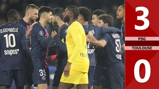 VIDEO bàn thắng PSG vs Toulouse: 3-0