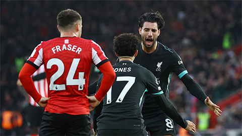 Trực tiếp Southampton 0-1 Liverpool: Szoboszlai phá vỡ thế quân bình