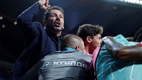 Simeone đi vào lịch sử với trận đấu thứ 700 cho Atletico