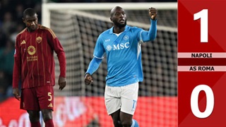 VIDEO bàn thắng Napoli vs AS Roma: 1-0 (Vòng 13 Serie A 2024/25)