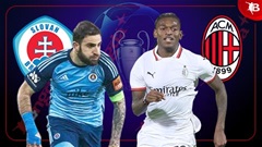 Nhận định bóng đá Slovan Bratislava vs AC Milan, 00h45 ngày 27/11: Chủ nhà là món quà