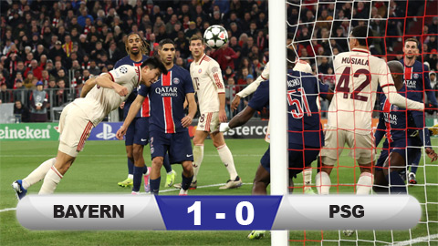 Thi đấu hơn người, Bayern nhọc nhằn hạ PSG