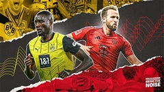 Dortmund vs Bayern: Guirassy đọ súng Harry Kane