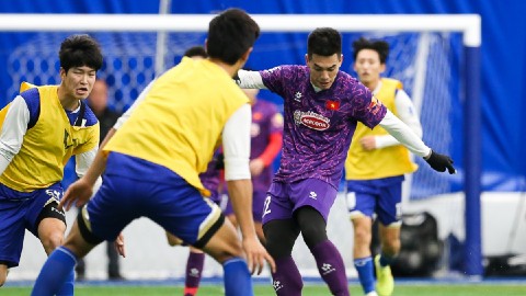 Trực tiếp ĐT Việt Nam 0-0 Daegu FC: Quang Hải đá chính