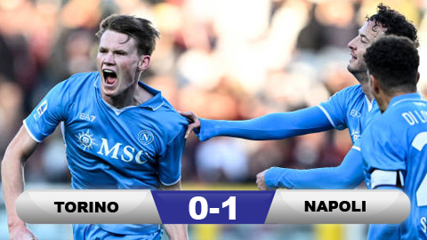 McTominay ghi bàn duy nhất, Napoli giữ đỉnh bảng Serie A