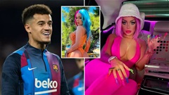 Coutinho được nữ ca sĩ nóng bỏng 'mời ghi bàn trên sân nhỏ'