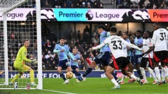 Trực tiếp Fulham 1-1 Arsenal: Pháo thủ gỡ hòa từ phạt góc