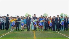 Sôi động Giải Bóng đá quốc tế U13 Việt Nam – Nhật Bản năm 2024 tại Bình Dương