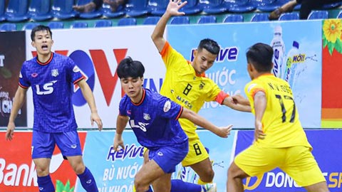 Lượt 3 - Giải Futsal HDBank Cúp Quốc gia 2024: Thái Sơn Bắc củng cố ngôi đầu bảng B