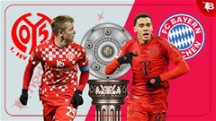 Nhận định bóng đá Mainz vs Bayern, 21h30 ngày 14/12: Gia cố ngôi đầu bảng