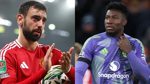 Bruno Fernandes bảo vệ Andre Onana sau sai lầm tai hại