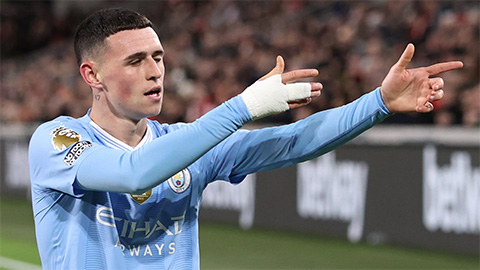 Phil Foden bết bát vì ốm đau, bệnh tật