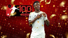 Vinicius được vinh danh là Cầu thủ xuất sắc nhất thế giới mùa giải 2023/24