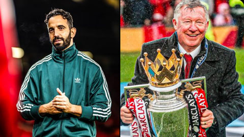 Amorim nhắc tới Sir Alex và Diallo sau chiến thắng của MU trước Man City