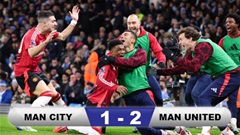 Kết quả Man City 1-2 MU: Quỷ đỏ ngược dòng trong 2 phút cuối