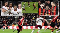 Bournemouth lập liền 2 kỷ lục ở trận cầu siêu kịch tính với West Ham