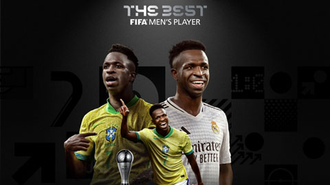 Vinicius giành FIFA The Best 2024