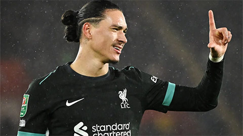 Nunez ghi bàn vẫn khiến các trợ lý HLV Liverpool nổi giận