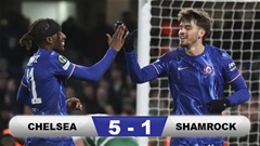 Kết quả Chelsea 5-1 Shamrock Rovers: Hat-trick của sao 18 tuổi