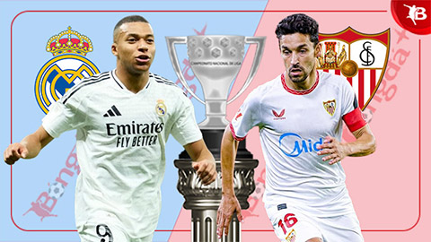 Nhận định bóng đá Real Madrid vs Sevilla, 22h15 ngày 22/12:  Chủ nhà thắng vất