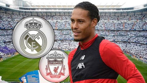 Real Madrid muốn chiêu mộ Van Dijk