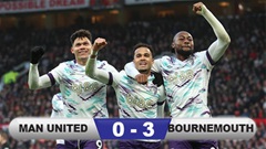 Kết quả MU 0-3 Bournemouth: Tan nát Quỷ đỏ