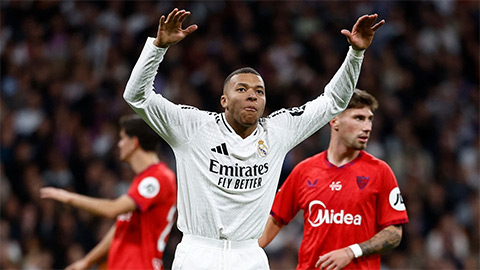 Mbappe bắt đầu kích hoạt 'chế độ quái thú'