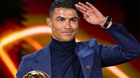 Tin giờ chót 24/12: Ronaldo xuất hiện tại lễ trao giải Globe Soccer